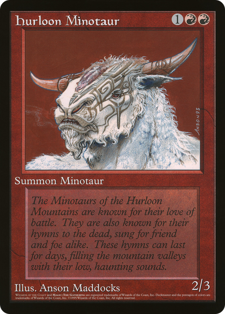 Hurloon Minotaur (Oversized) (Oversized 90â€™s Promo)