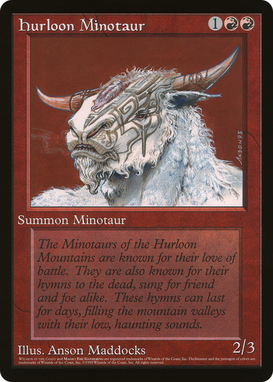 Hurloon Minotaur (Oversized) (Oversized 90â€™s Promo)