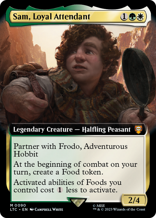 Sam, Loyal Attendant (0090) (Extended Art)