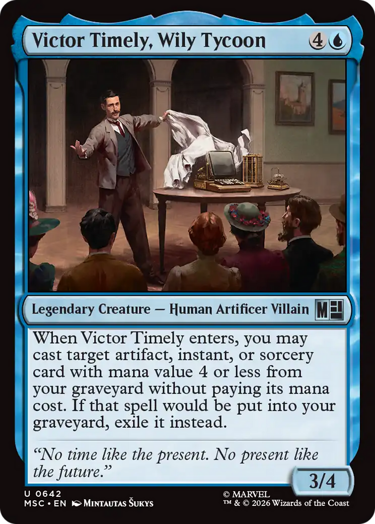 Victor Timely, Wily Tycoon (MSC) - Foil