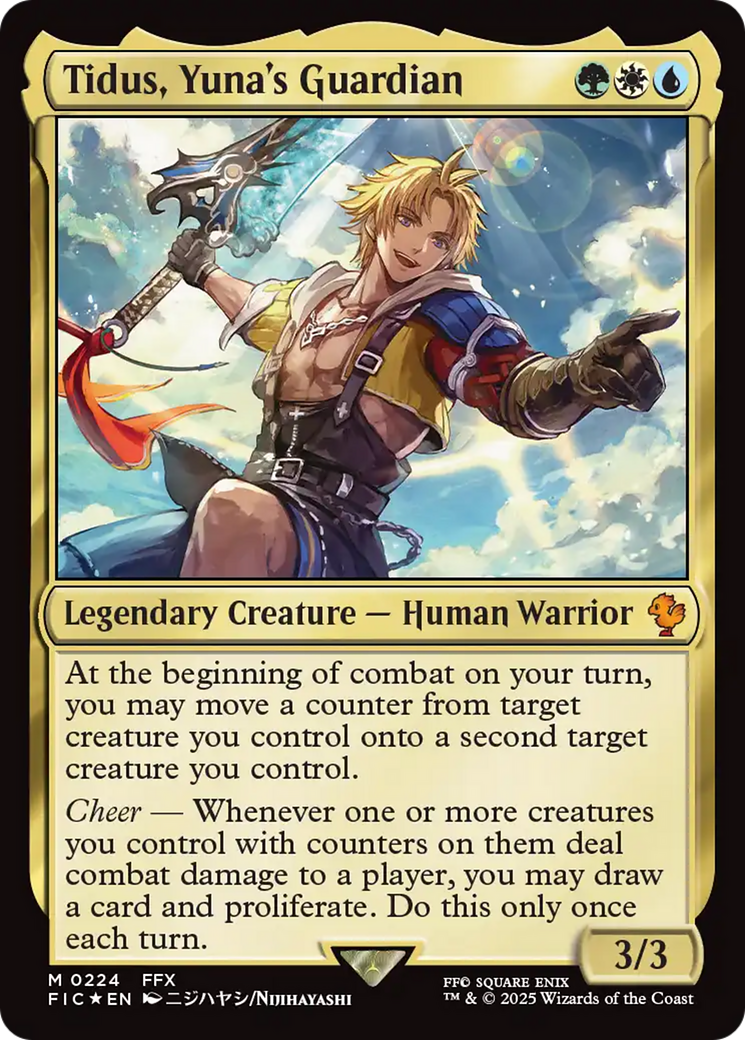 Tidus, Yuna's Guardian (0224) - Surge Foil