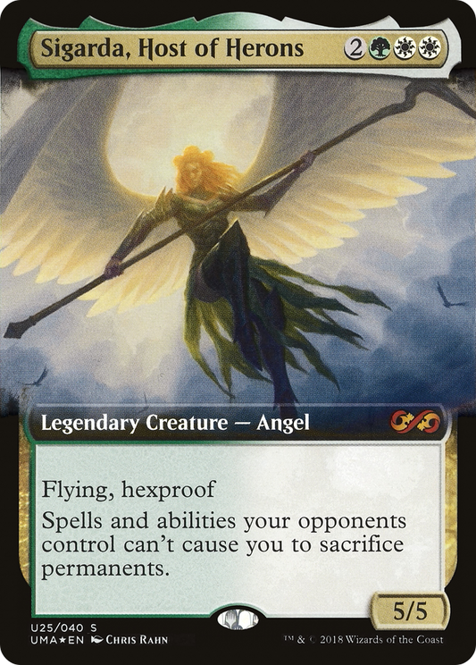 Sigarda, Host of Herons (U25) (Extended Art) - Foil