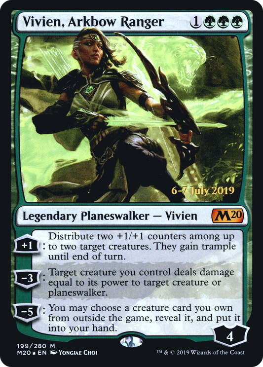 Vivien, Arkbow Ranger (199) (Prerelease) - Foil