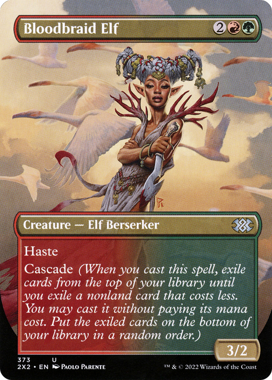Bloodbraid Elf (373) (Borderless)