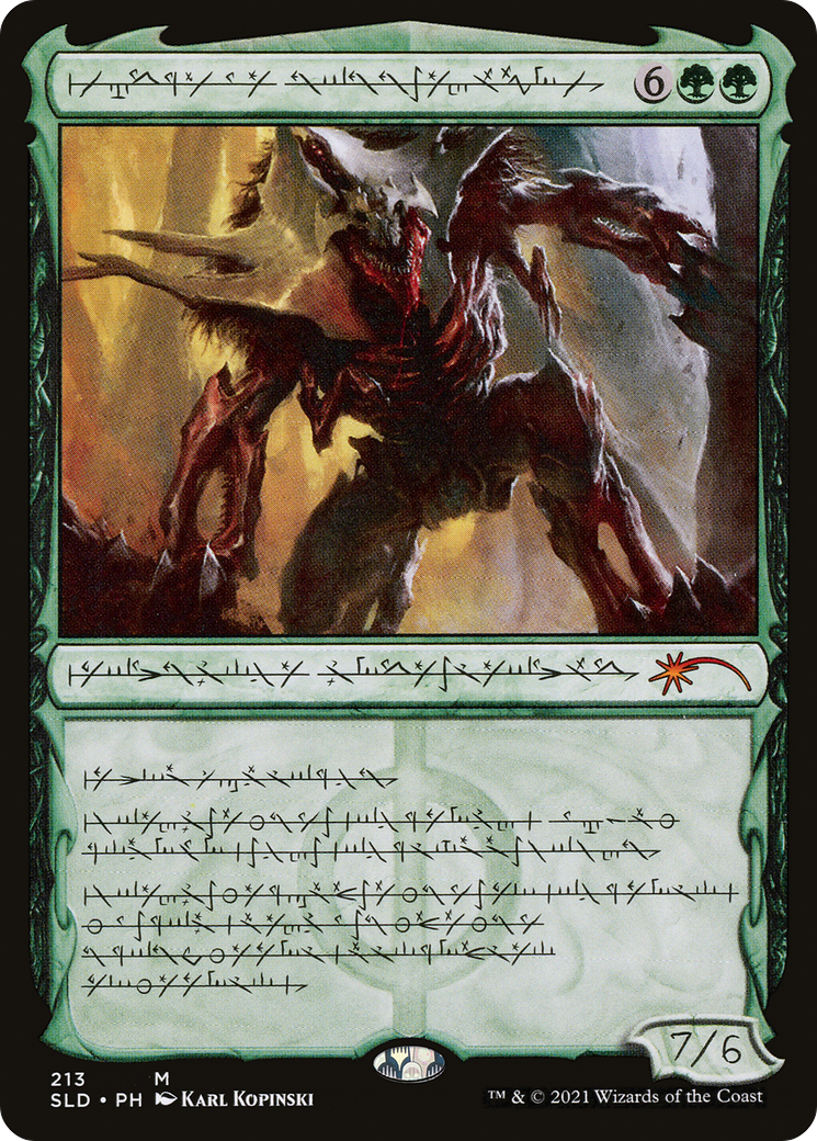 Vorinclex, Voice of Hunger (213) (Phyrexian) - Foil