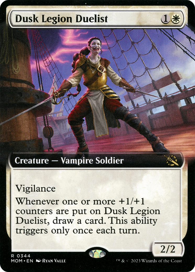 Dusk Legion Duelist (0344) (Extended Art)