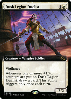 Dusk Legion Duelist (0344) (Extended Art) - Foil