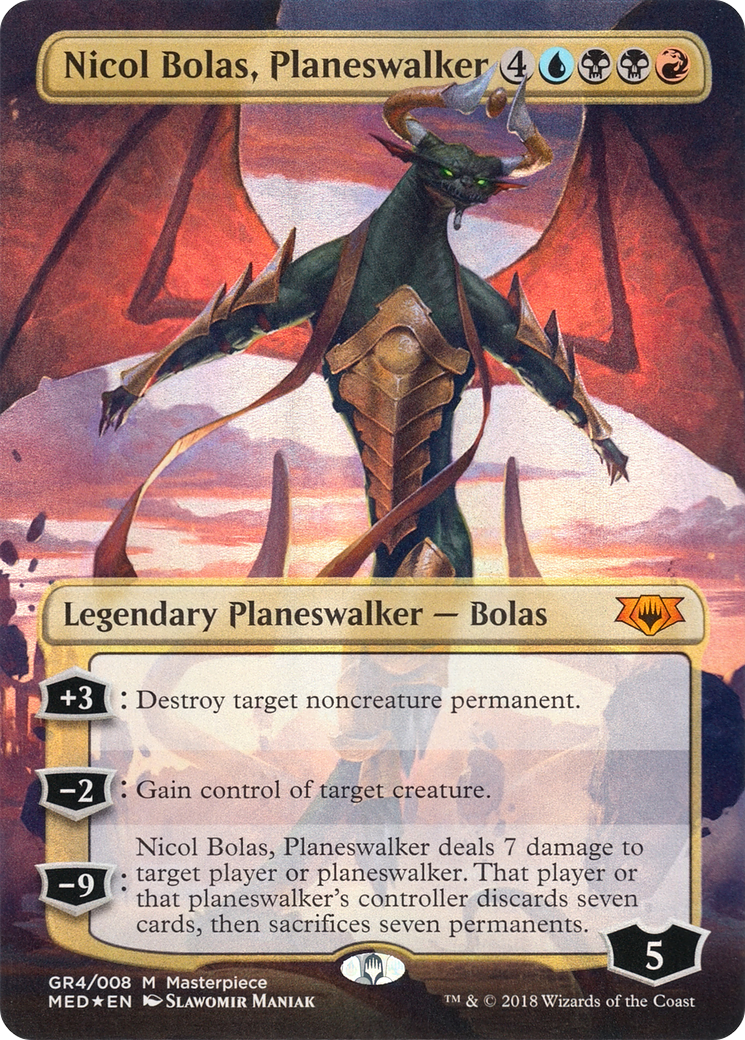 Nicol Bolas, Planeswalker (GR4) - Foil