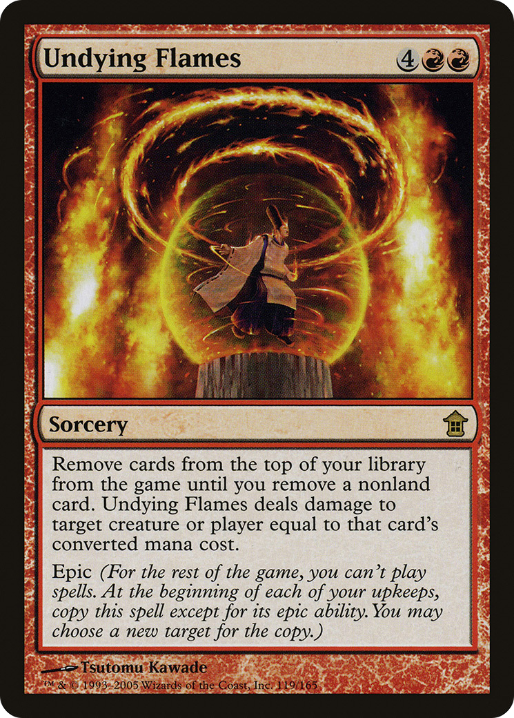 Undying Flames - Foil