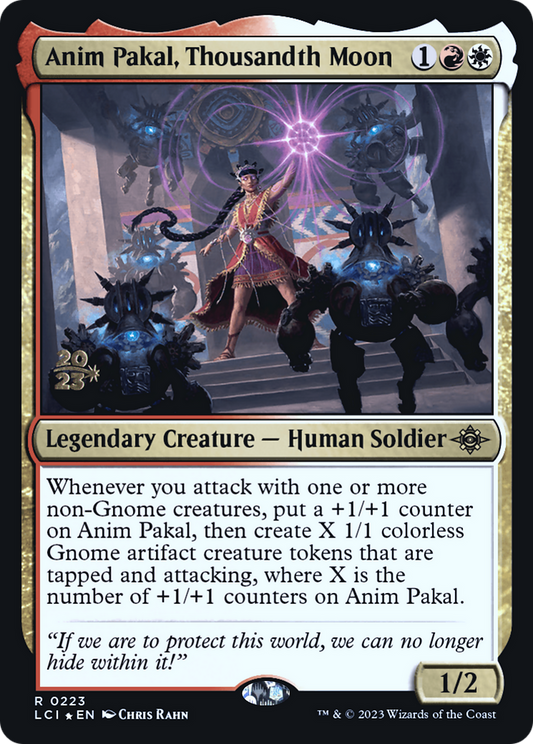 Anim Pakal, Thousandth Moon (0223) (Prerelease) - Foil
