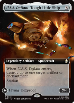 U.S.S. Defiant, Tough Little Ship (0361) (Extended Art) (TRC)