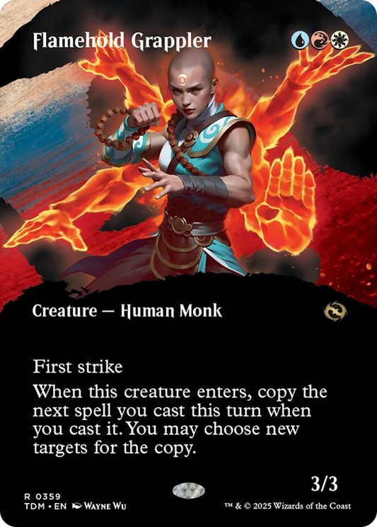 Flamehold Grappler (0359) (Borderless) - Foil