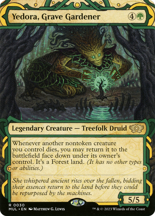 Yedora, Grave Gardener (0030) (Showcase) - Foil