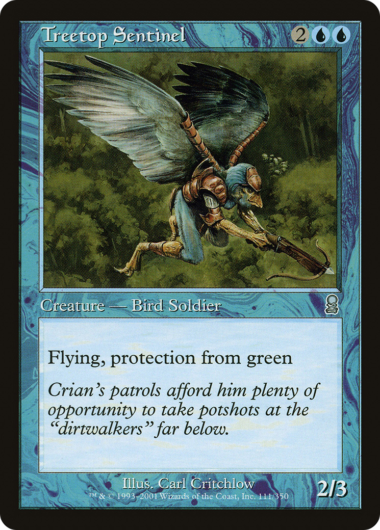 Treetop Sentinel - Foil
