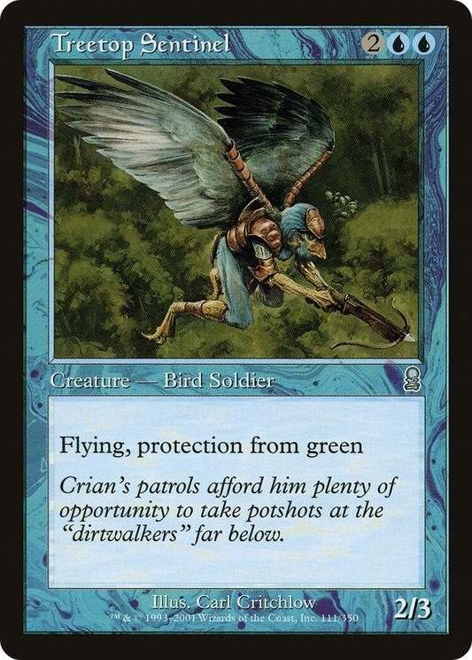 Treetop Sentinel - Foil