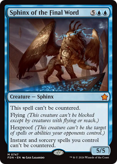 Sphinx of the Final Word (0747) (FDN)