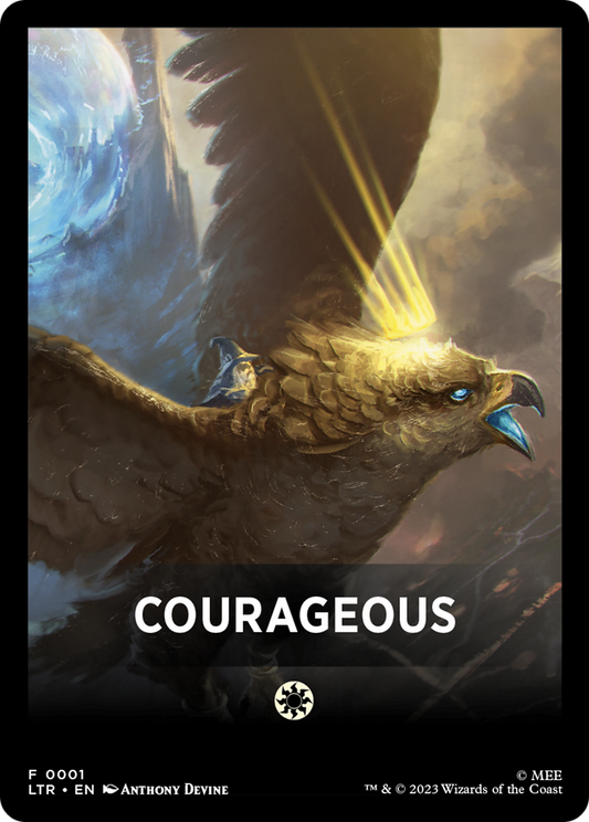 Courageous Theme Card