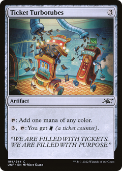 Ticket Turbotubes - Foil