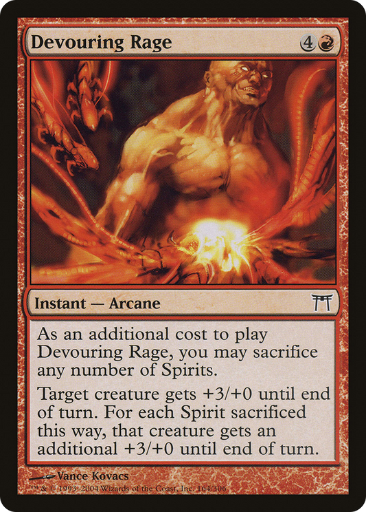 Devouring Rage - Foil