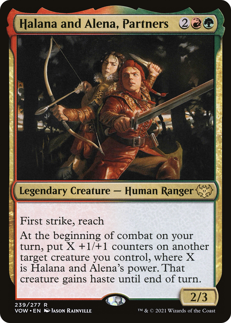 Halana and Alena, Partners - Foil