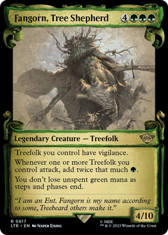Fangorn, Tree Shepherd (0617) (Showcase) - Silver Foil