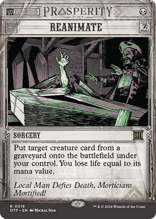 Reanimate (0018) (Showcase) - Foil