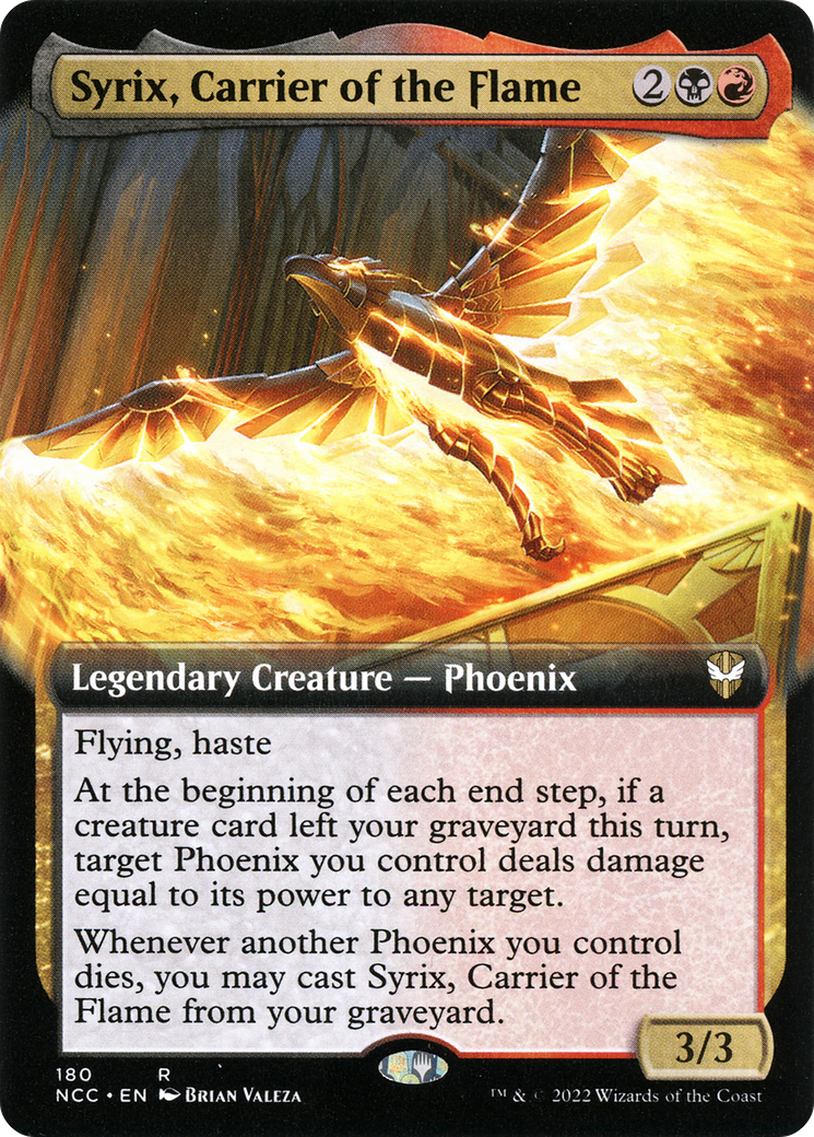 Syrix, Carrier of the Flame (180) (Extended Art)