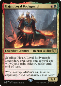 Hajar, Loyal Bodyguard (211) (Promo Pack)