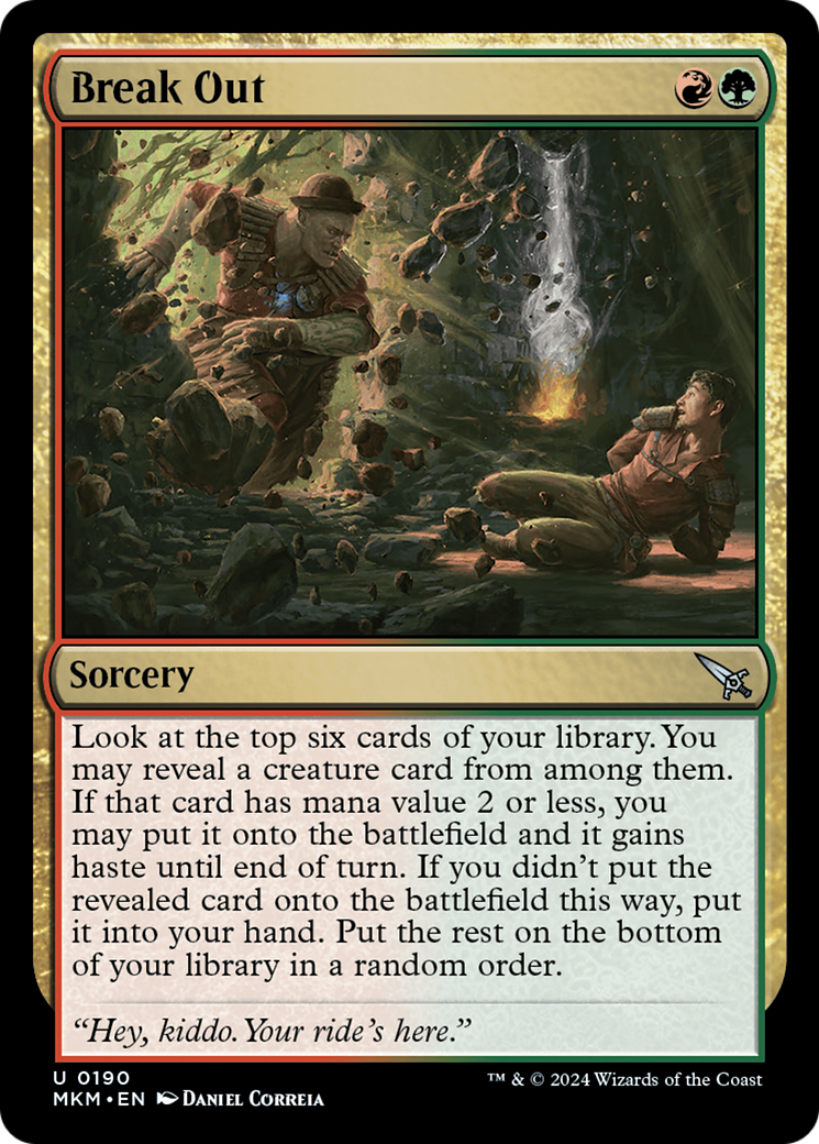 Break Out (White Smoke) - Foil