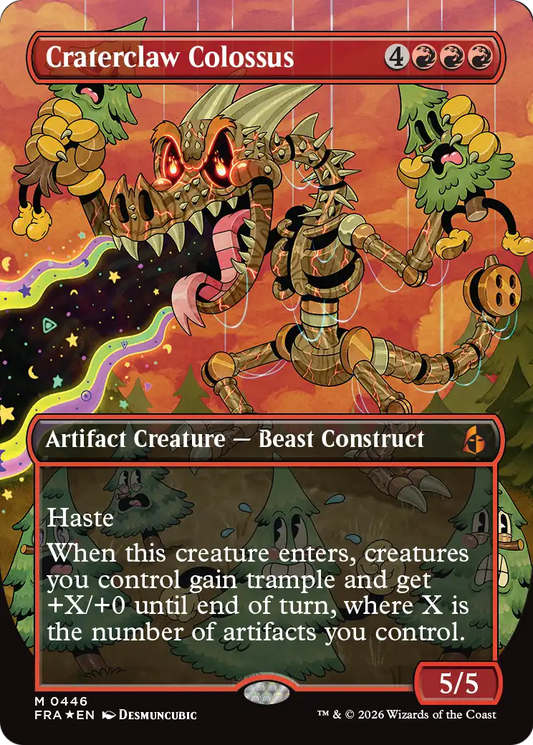 Craterclaw Colossus (0446) (Borderless) (FRA) - Foil