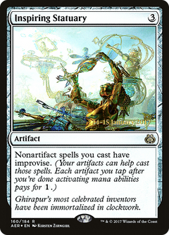 Inspiring Statuary (160) (Prerelease) - Foil