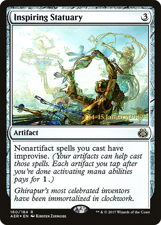 Inspiring Statuary (160) (Prerelease) - Foil