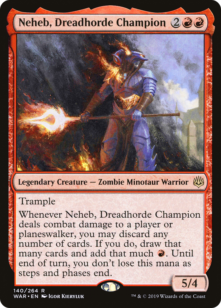 Neheb, Dreadhorde Champion - Foil