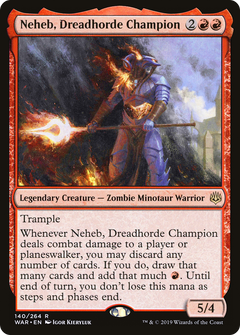 Neheb, Dreadhorde Champion - Foil