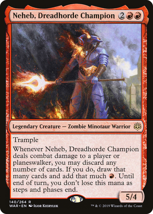 Neheb, Dreadhorde Champion - Foil