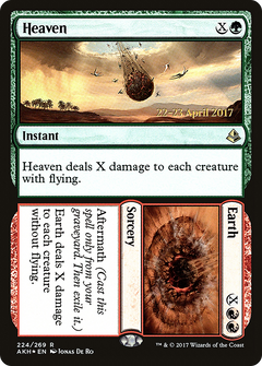 Heaven // Earth (224) (Prerelease) - Foil