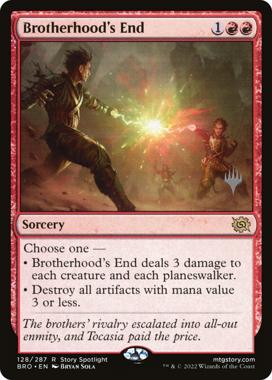 Brotherhood's End (128) (Promo Pack) - Foil
