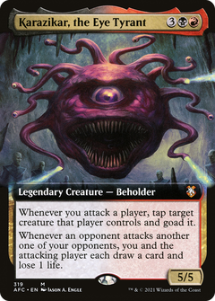 Karazikar, the Eye Tyrant (319) (Extended Art)