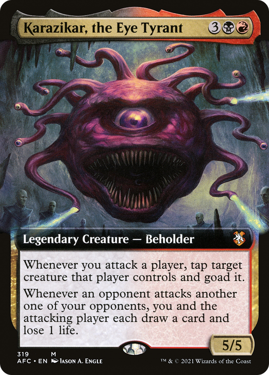 Karazikar, the Eye Tyrant (319) (Extended Art)