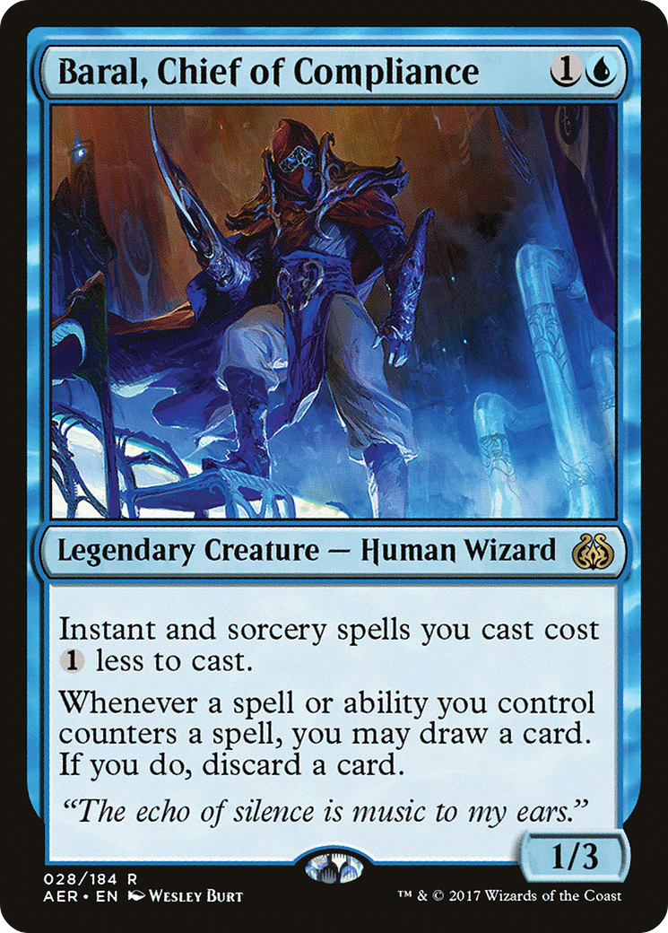 Baral, Chief of Compliance - Foil