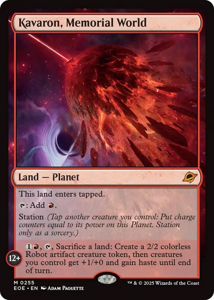 Kavaron, Memorial World - Foil