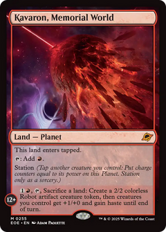 Kavaron, Memorial World - Foil