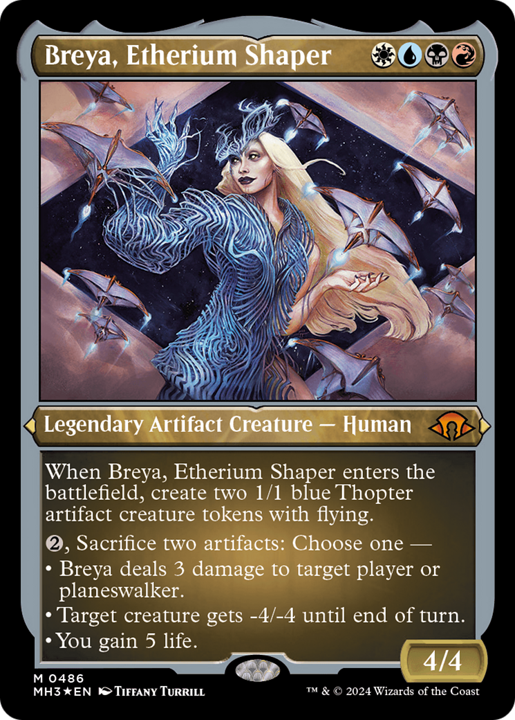 Breya, Etherium Shaper (0486) - Foil Etched