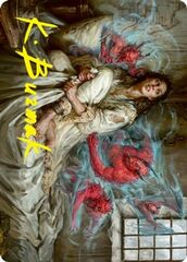 Eruth, Tormented Prophet (61/81) Art Card (AVOW) - Gold-Stamped Signature