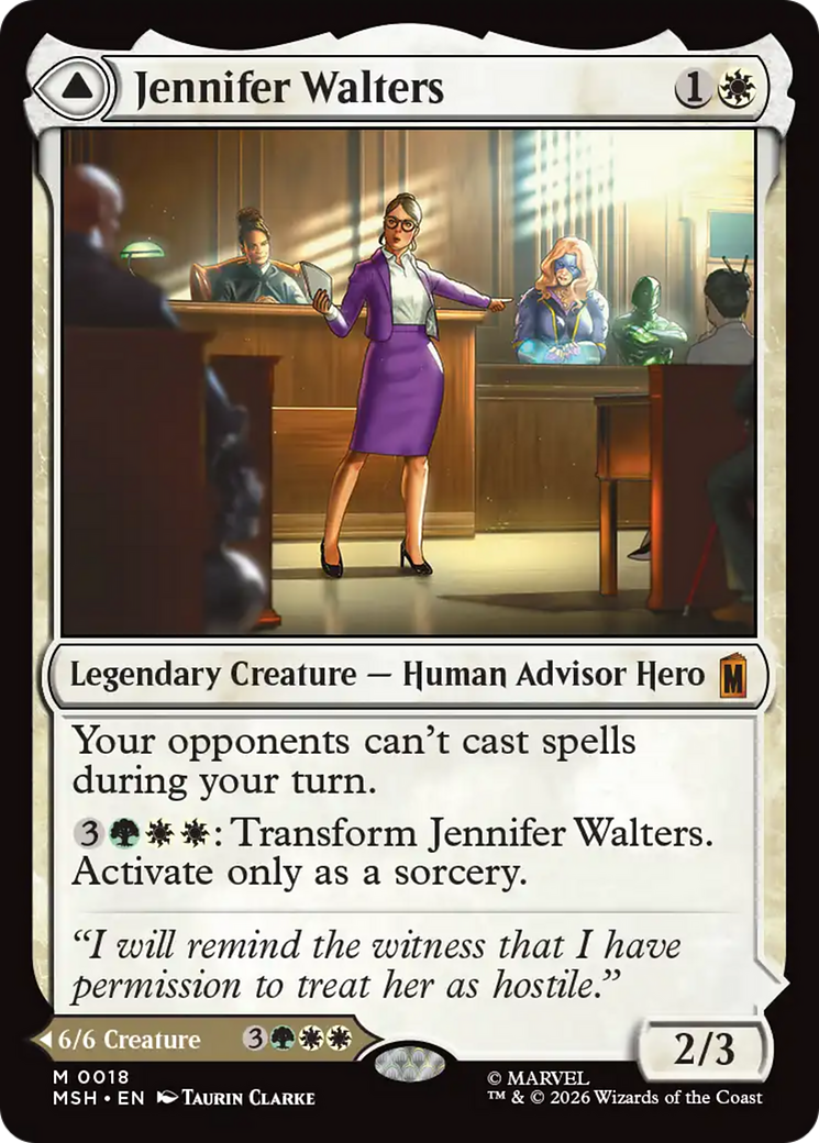 Jennifer Walters // The Sensational She-Hulk (MSH)