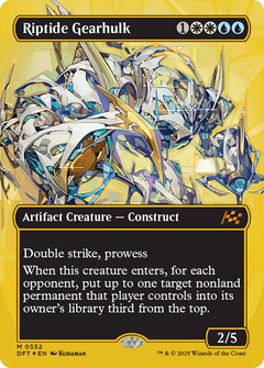 Riptide Gearhulk (0552) - First Place Foil