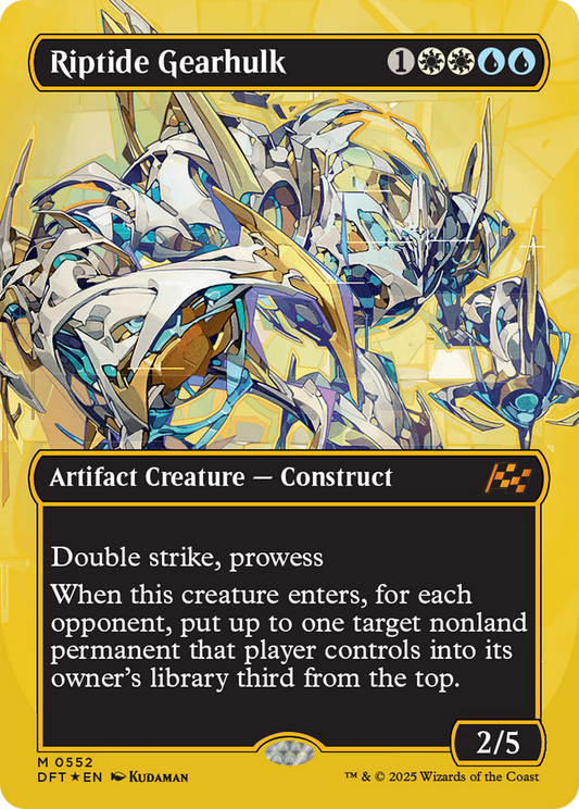 Riptide Gearhulk (0552) - First Place Foil