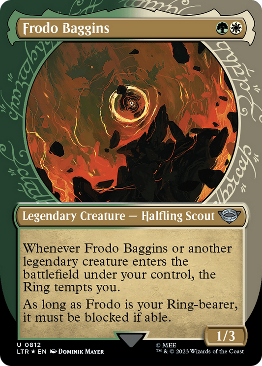 Frodo Baggins (0812) (Showcase) - Surge Foil