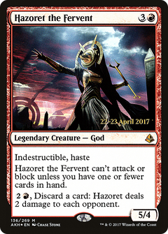 Hazoret the Fervent (136) (Prerelease) - Foil