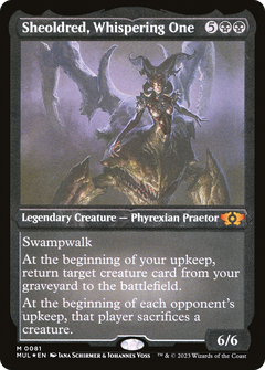 Sheoldred, Whispering One (0081) - Foil Etched